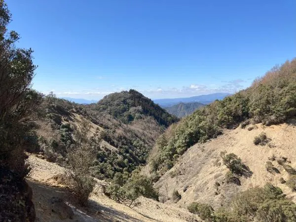 式部岳・掃部岳